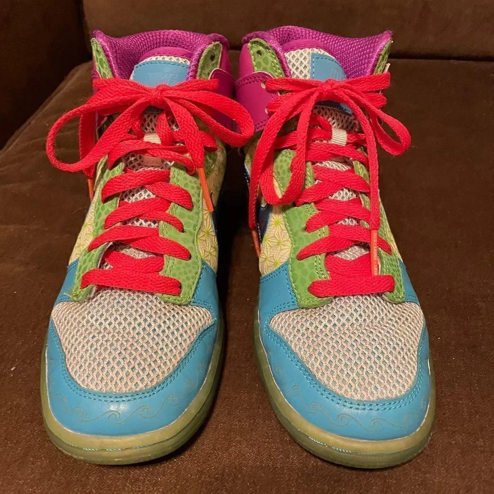 Nike Dunk High Skinny DB Doernbecher Women's Size 7.5 US 38.5 EUR 2011 Warang